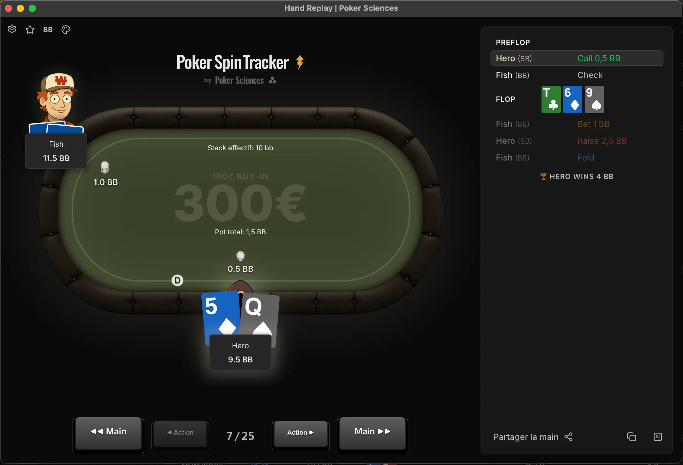Le replayer visuel du tracker